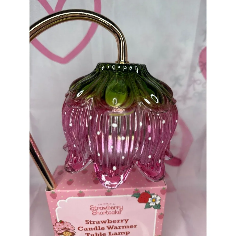 Viral Pink Strawberry Shortcake Candle Warmer Lamp